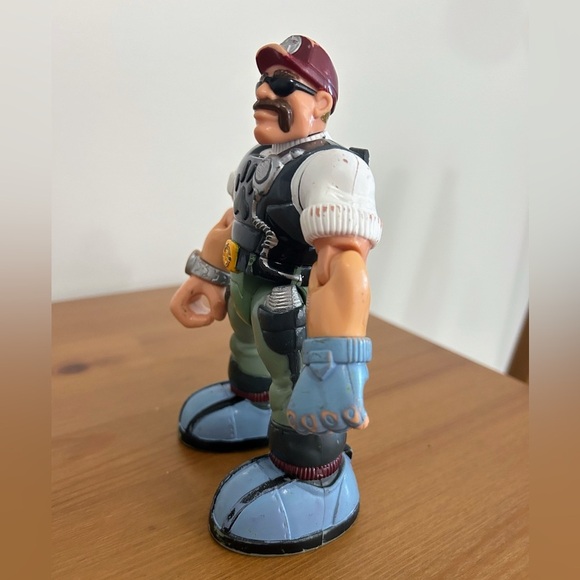 1999 Mattel FP Rescue  Hereos Bill Barker K9 Police 6.5" Action Figure - Picture 5 of 6